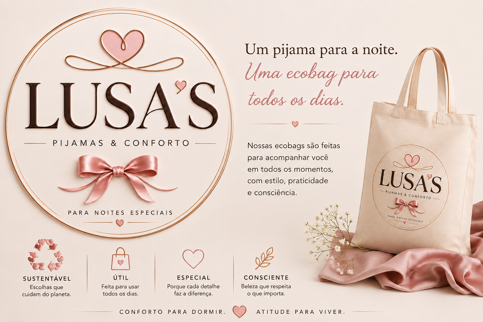 LUSA'S Pijamas & Conforto
